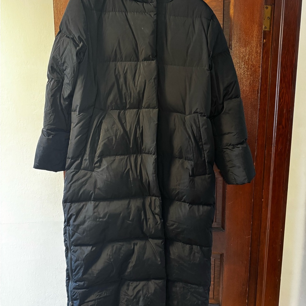 Long Puffer Coat - Duck Down